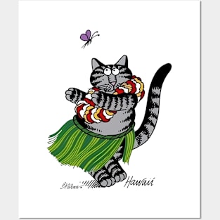 B Kliban Cat - dancing cat 1 Posters and Art